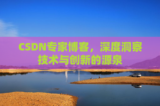 CSDN专家博客，深度洞察技术与创新的源泉