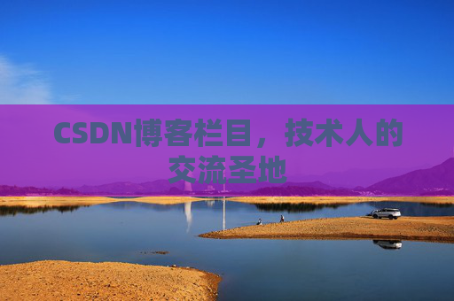 CSDN博客栏目，技术人的交流圣地